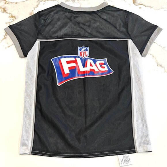Oakland Raiders Flag Football Boys Kids Reversible Jersey Youth Size Small NFL - Picture 4 of 5